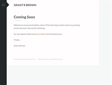 Tablet Screenshot of grantrbrown.com